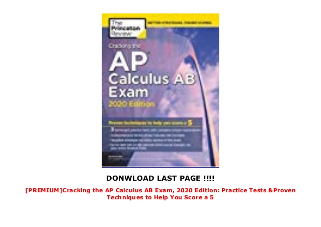 ap calculus test questions